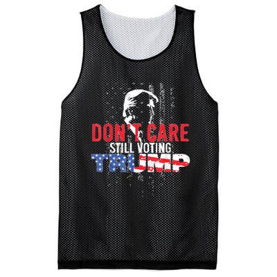 DonT Care Still Voting Trump Pro Donald Trump Mug Shot Mesh Reversible Basketball Jersey Tank