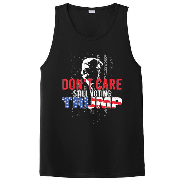 DonT Care Still Voting Trump Pro Donald Trump Mug Shot PosiCharge Competitor Tank