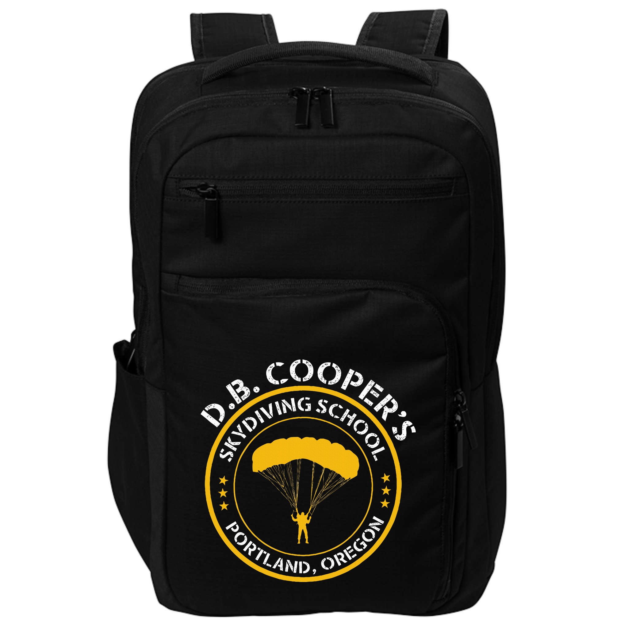 Db Cooper Skydiving School Portland Oregon Impact Tech Backpack