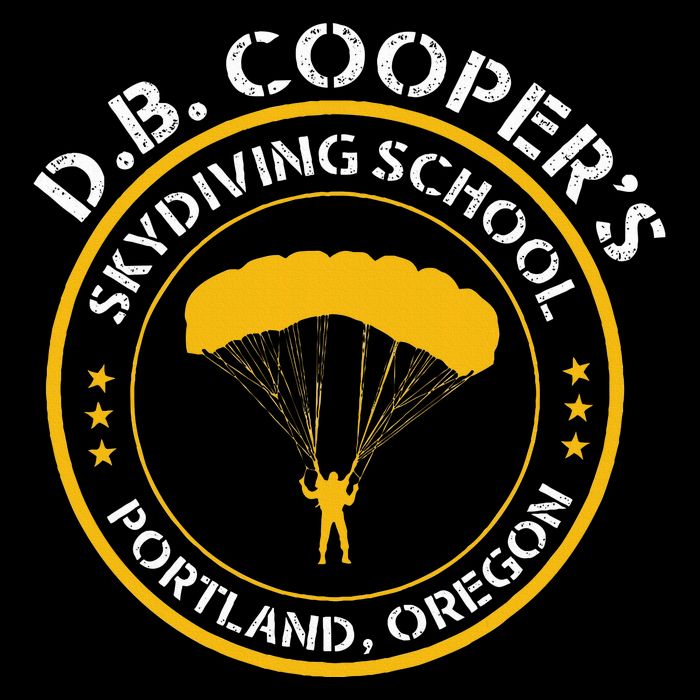 Db Cooper Skydiving School Portland Oregon Sustainable Bucket Hat