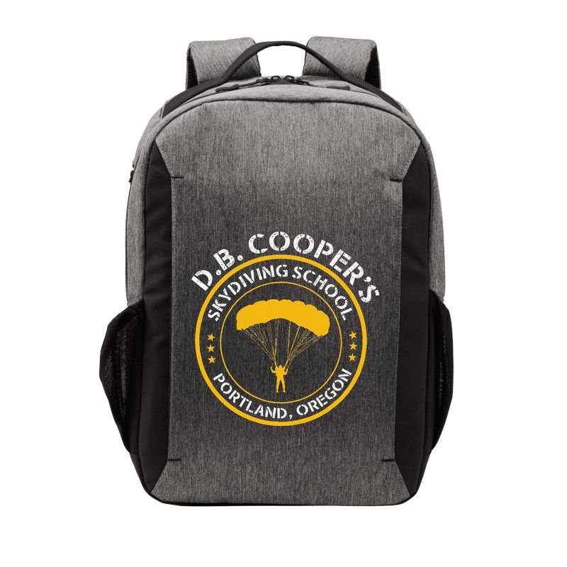 Db Cooper Skydiving School Portland Oregon Vector Backpack