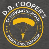 Db Cooper Skydiving School Portland Oregon Vector Backpack