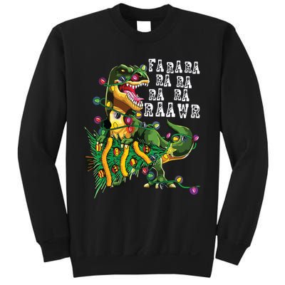 Dinosaur Christmas Shirts Fa Ra Rawr Tree Rex Boy Xmas Gift Sweatshirt