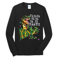 Dinosaur Christmas Shirts Fa Ra Rawr Tree Rex Boy Xmas Gift Tall Long Sleeve T-Shirt