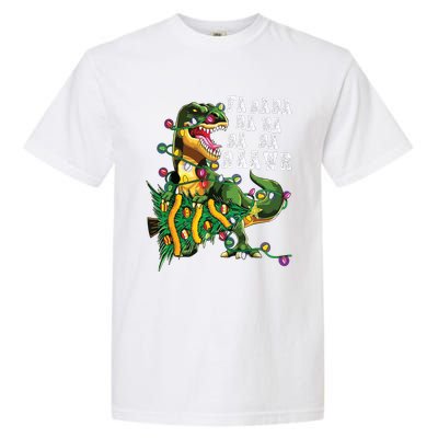 Dinosaur Christmas Shirts Fa Ra Rawr Tree Rex Boy Xmas Gift Garment-Dyed Heavyweight T-Shirt