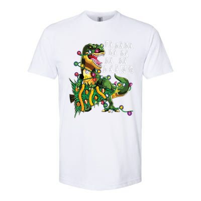 Dinosaur Christmas Shirts Fa Ra Rawr Tree Rex Boy Xmas Gift Softstyle CVC T-Shirt