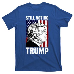 Dont Care Still Voting Trump Patriotic American Flag T-Shirt