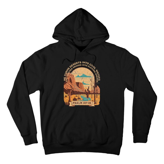 Desert Cowboy Southwest Bible Scripture For Christian Hoodie