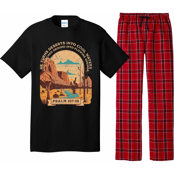 Desert Cowboy Southwest Bible Scripture For Christian Pajama Set