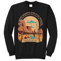 Desert Cowboy Southwest Bible Scripture For Christian Tall Sweatshirt