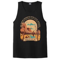 Desert Cowboy Southwest Bible Scripture For Christian PosiCharge Competitor Tank