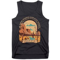 Desert Cowboy Southwest Bible Scripture For Christian Tank Top