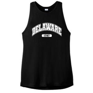 Delaware Collegiate Style 1787 Ladies PosiCharge Tri-Blend Wicking Tank