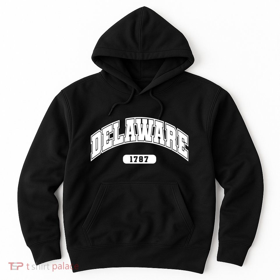 Delaware Collegiate Style 1787 Hoodie