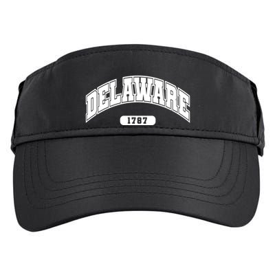 Delaware Collegiate Style 1787 Adult Drive Performance Visor