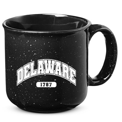 Delaware Collegiate Style 1787 15oz Campfire Ceramic Mug