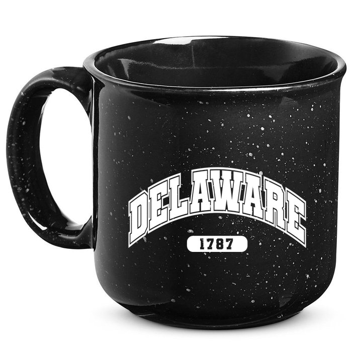 Delaware Collegiate Style 1787 15oz Campfire Ceramic Mug