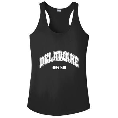 Delaware Collegiate Style 1787 Ladies PosiCharge Competitor Racerback Tank