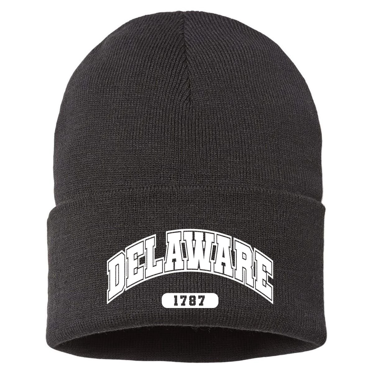 Delaware Collegiate Style 1787 Sustainable Knit Beanie