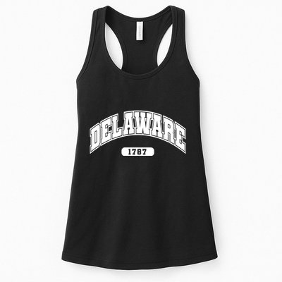 Delaware Collegiate Style 1787 Womens Tank Top