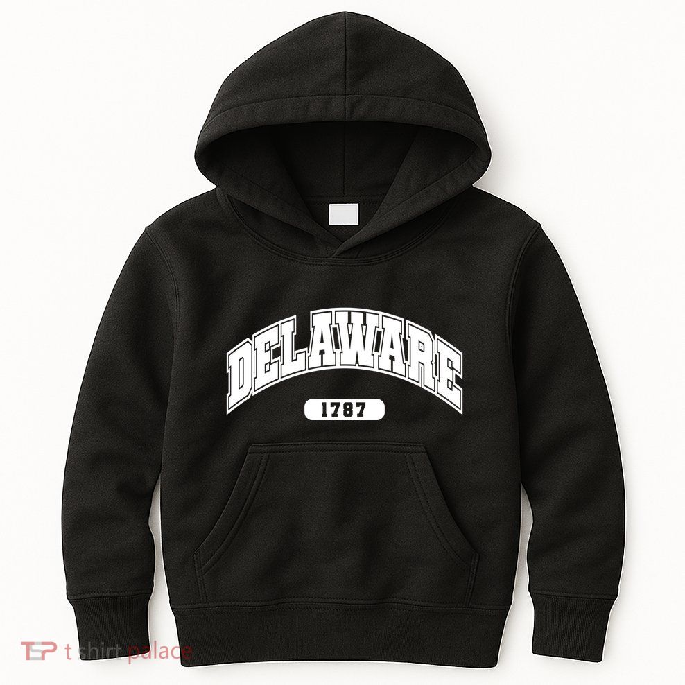 Delaware Collegiate Style 1787 Kids Hoodie
