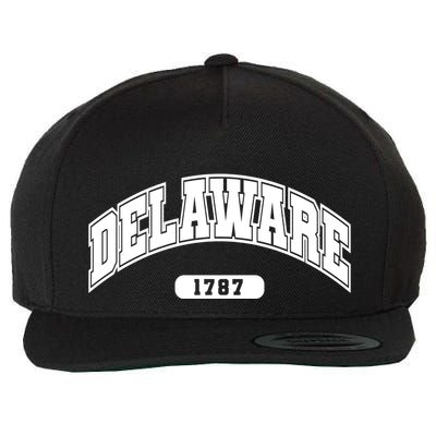 Delaware Collegiate Style 1787 Wool Snapback Cap