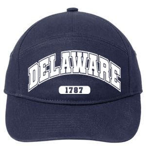 Delaware Collegiate Style 1787 7-Panel Snapback Hat