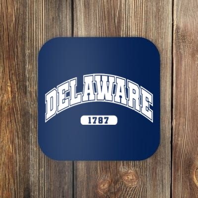 Delaware Collegiate Style 1787 Coaster