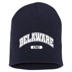 Delaware Collegiate Style 1787 Short Acrylic Beanie