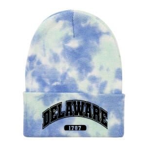 Delaware Collegiate Style 1787 Tie Dye 12in Knit Beanie