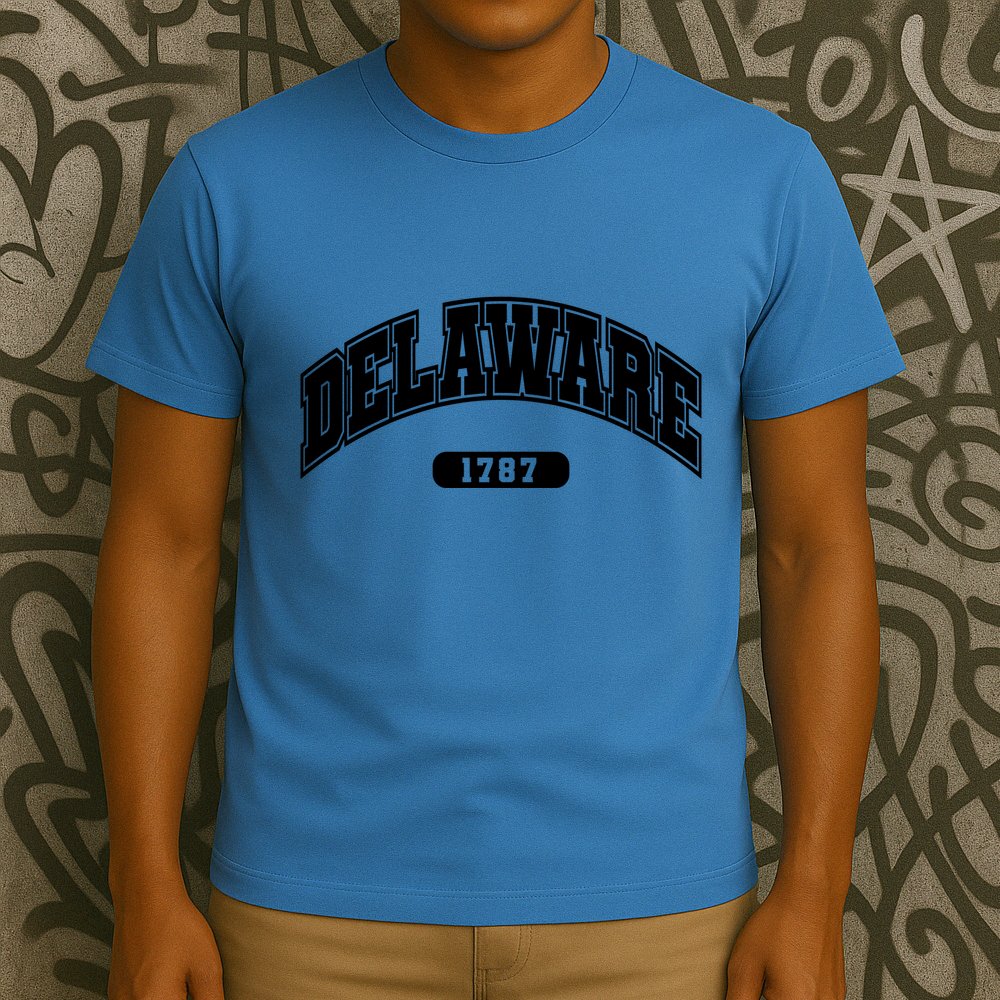 Delaware Collegiate Style 1787 T-Shirt