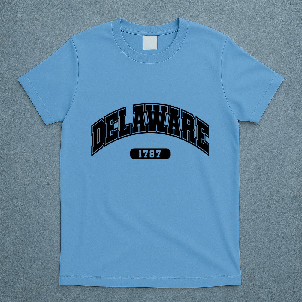 Delaware Collegiate Style 1787 T-Shirt