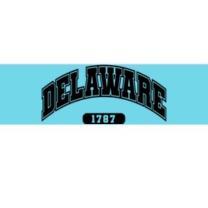 Delaware Collegiate Style 1787 Bumper Sticker