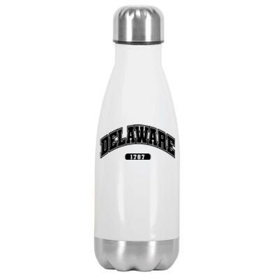 Delaware Collegiate Style 1787 Stainless Steel Insulated Water Bottle