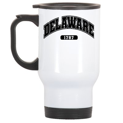 Delaware Collegiate Style 1787 Stainless Steel Travel Mug