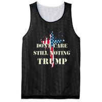 DonT Care Still Voting Trump Patriotic American Flag Mesh Reversible Basketball Jersey Tank