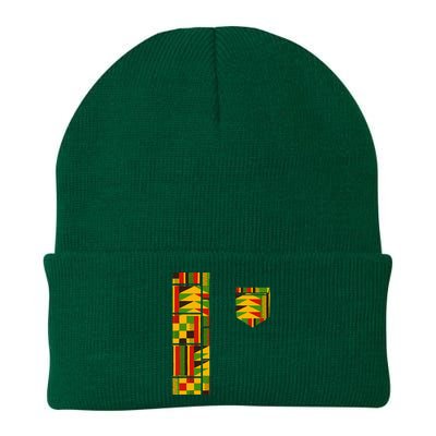 Dashiki Costume Traditional African Kente Knit Cap Winter Beanie