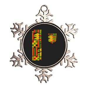 Dashiki Costume Traditional African Kente Metallic Star Ornament