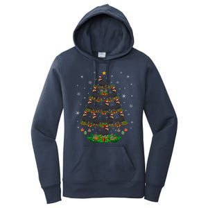 Dachshund Christmas Tree Dachshund Lover Xmas Tree Dachshund Great Gift Women's Pullover Hoodie