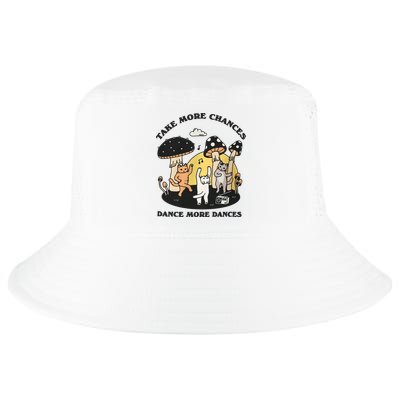 Dancing Cats Take More Chances Dance More Dances Kitty Cool Comfort Performance Bucket Hat