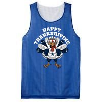 Dallas Cowboys Turkey Happy Thanksgiving Mesh Reversible Basketball Jersey Tank