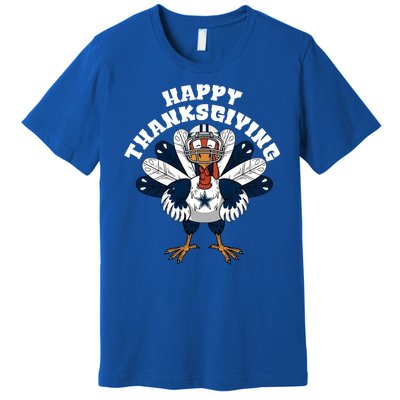 Dallas Cowboys Turkey Happy Thanksgiving Premium T-Shirt