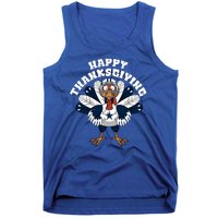 Dallas Cowboys Turkey Happy Thanksgiving Tank Top