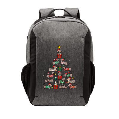 Dachshund Christmas Tree Wiener Dog Lover Christmas Vector Backpack