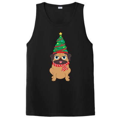 Decorated Christmas Tree Snuggle PosiCharge Competitor Tank