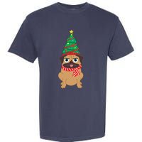 Decorated Christmas Tree Snuggle Garment-Dyed Heavyweight T-Shirt