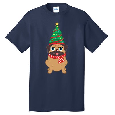 Decorated Christmas Tree Snuggle Tall T-Shirt