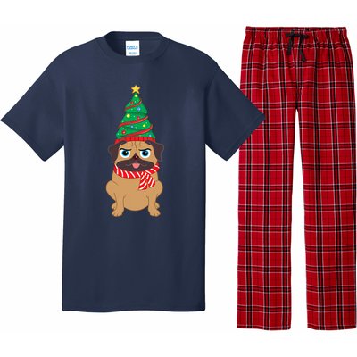 Decorated Christmas Tree Snuggle Pajama Set