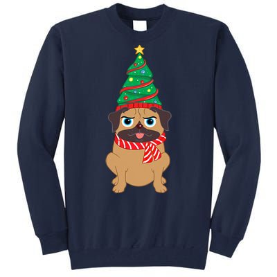 Decorated Christmas Tree Snuggle Tall Sweatshirt