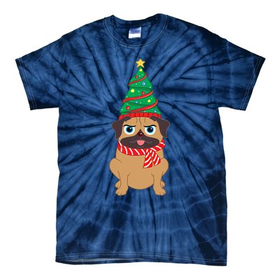 Decorated Christmas Tree Snuggle Tie-Dye T-Shirt